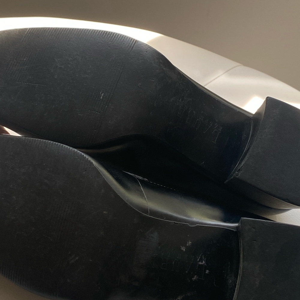 Vintage Ralph Lauren Black Heeled Loafers - Picture 14 of 15